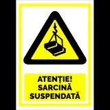 Semn  pentru sarcina suspendata